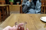 Na dobranoc degustujemy plum wine