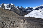 Po lewej Purpung Himal (6500m)